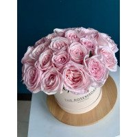 Букет розовых роз "Rose Chérie"