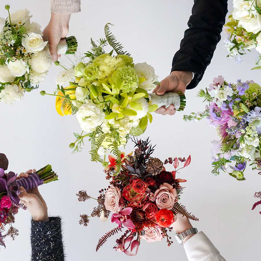 Presenting Flowers in Thailand